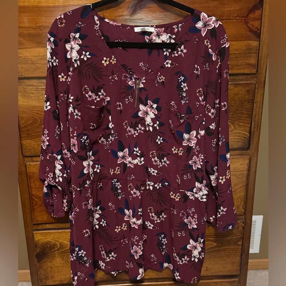 Floral blouse